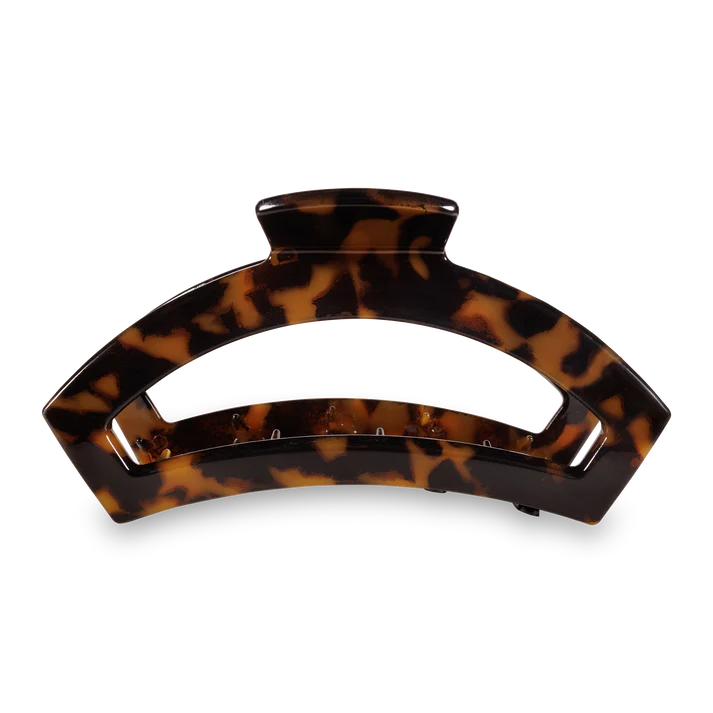 Teleties - Open Claw Hair Clip - Toroise - Large