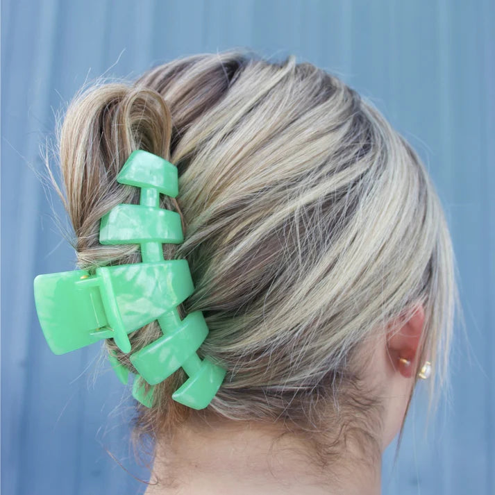 Teleties - Classic Claw Clip - Spring Splash - Large