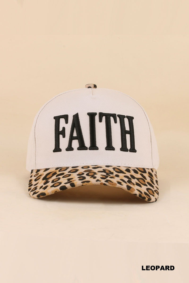 FAITH HAT - LEOPARD
