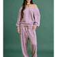 Ribbed Knit Lounge Top