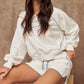Lyla Piped Lounge Top