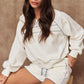 Lyla Piped Lounge Top