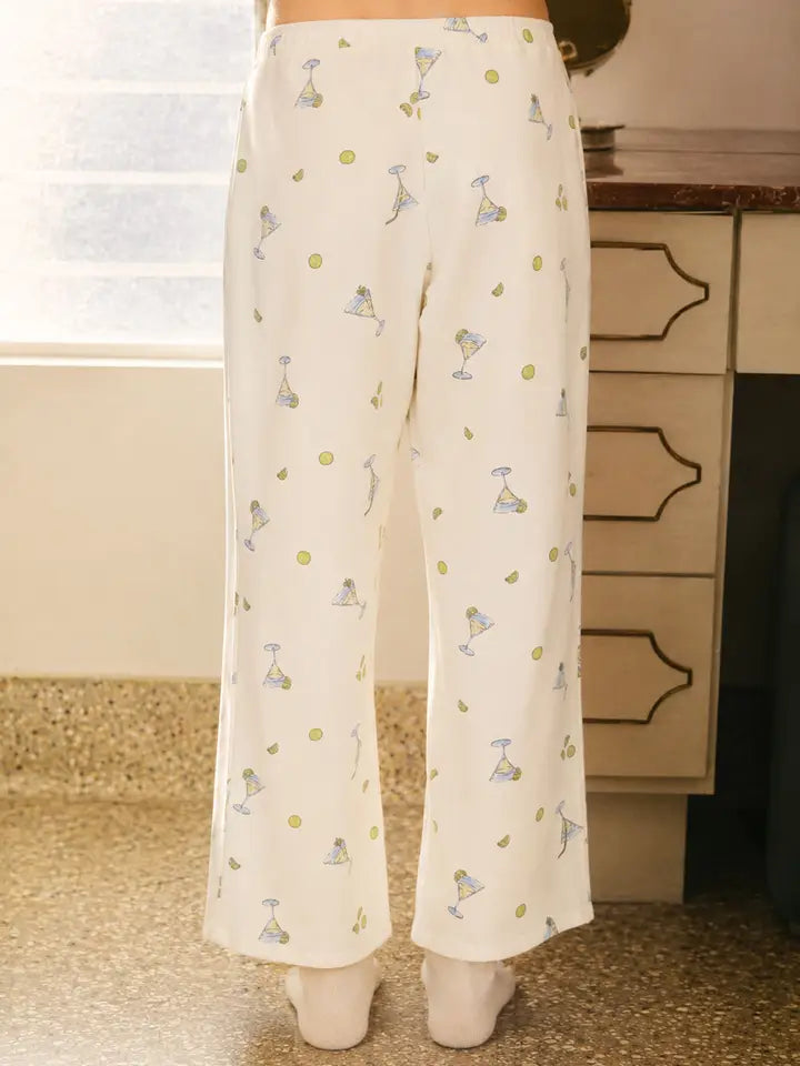 Martini Please Motif Pants