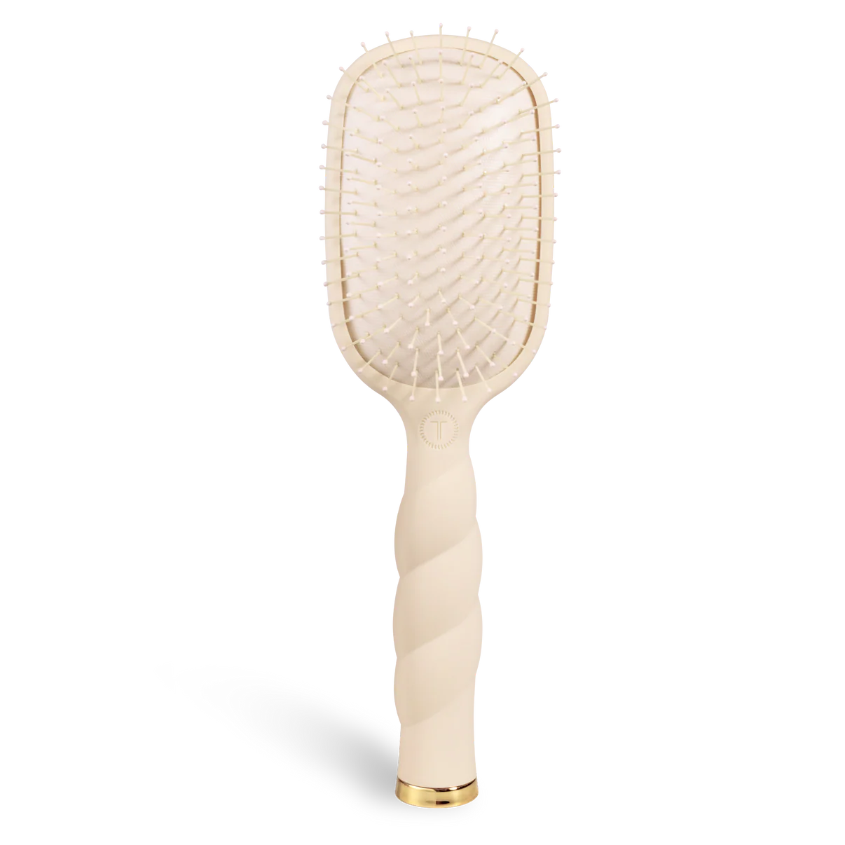 Teleties - Detangler Hair Brush - Thick Hair - Tan