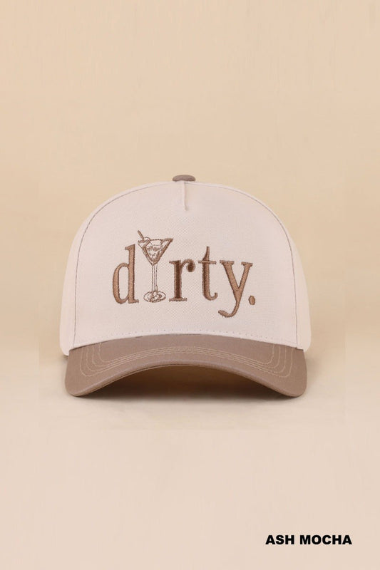 dirty martini hat - mocha