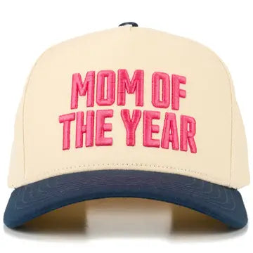 Mom Of The Year Hat - Navy
