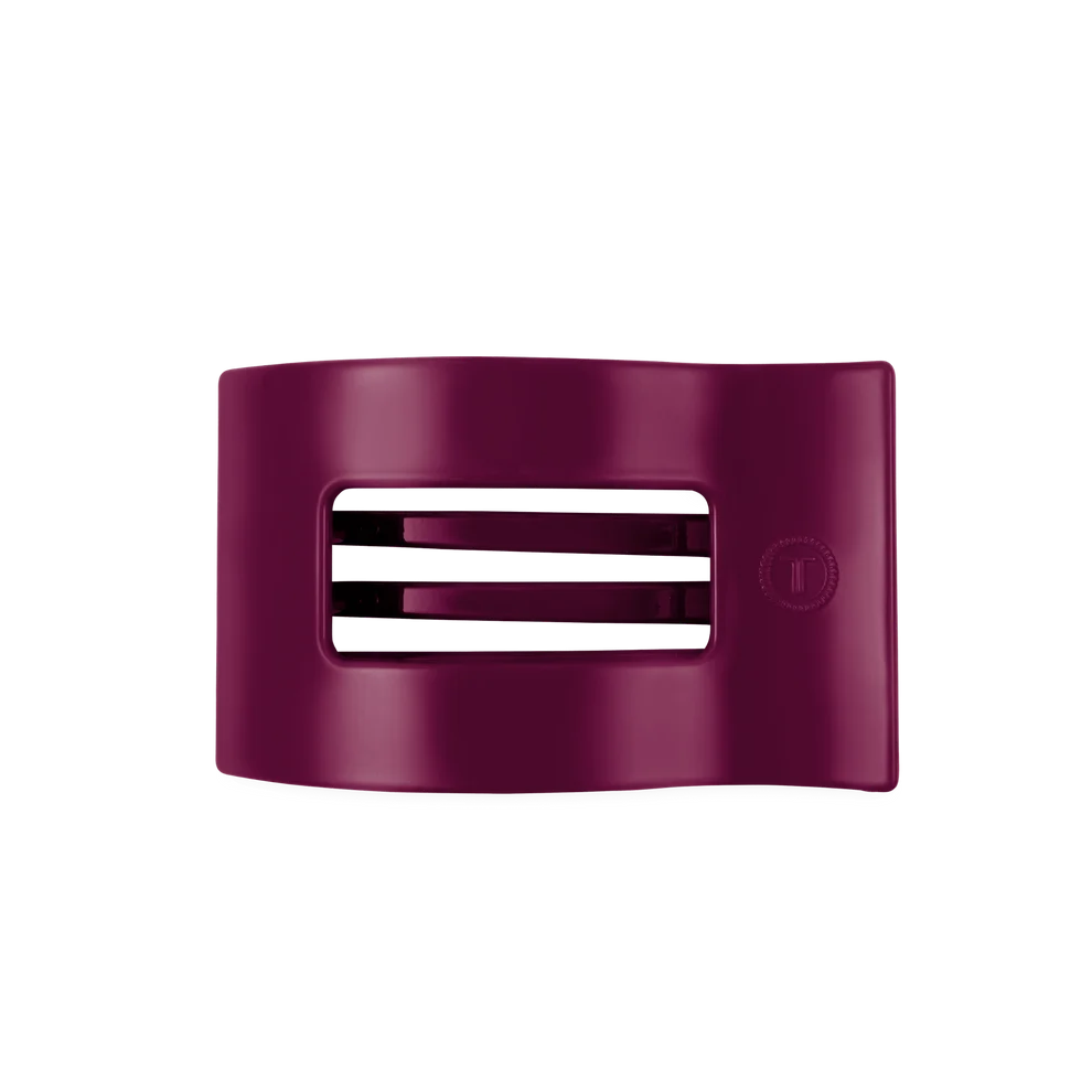 Mulberry Medium Flat Rectangle Hair Clip