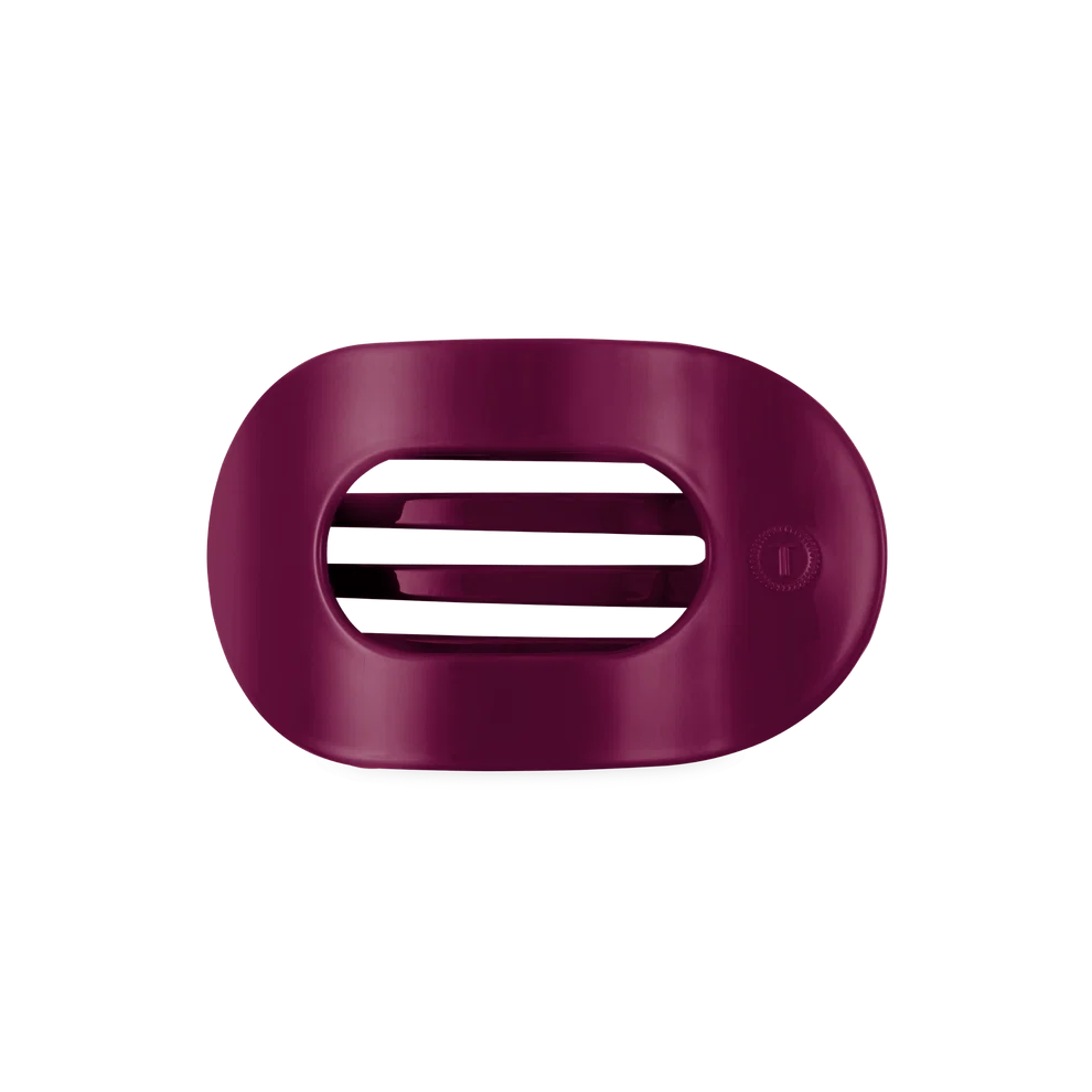 Mulberry Medium Flat Round Hair Clip