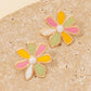 Epoxy Flower Studs