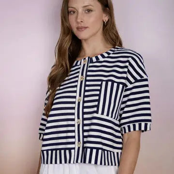 Tucker Striped Top