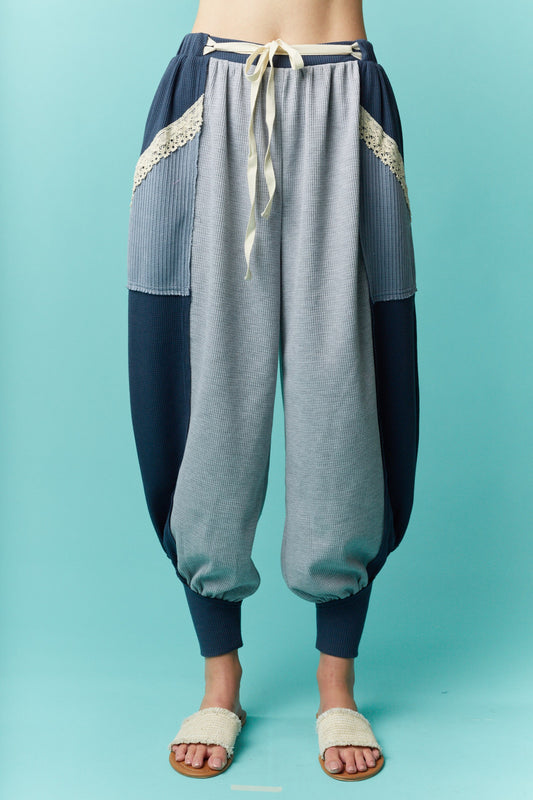 Lace Detailed Joggers