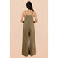 Pleated Woven Jumpsuit