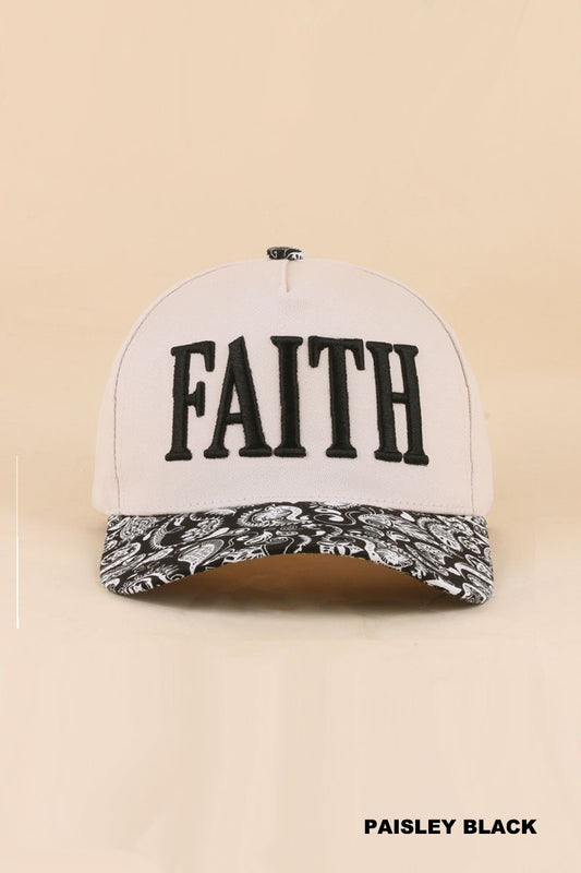 FAITH HAT - PAISLEY