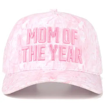 Mom Of The Year Hat - Pink Camo