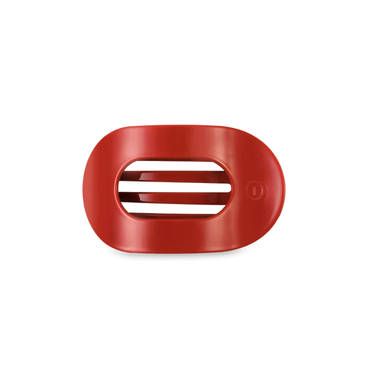 Teleties - Flat Round Hair Clip - Red Carpet Ready - Small