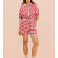 Chesney Checkered Top