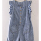 Sweet Summertime Ruffle Denim Romper