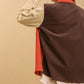Rust Color Block Jacket