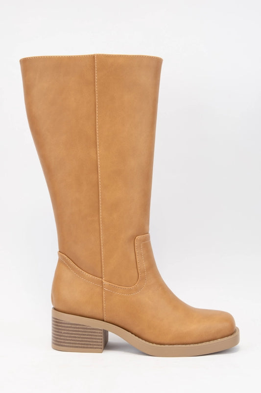 Belvin Riding Boots - Dark Natural