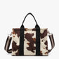 Timani Satchel Bag - Cow Print