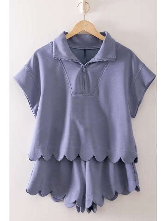 Sutton Scallop Active Top