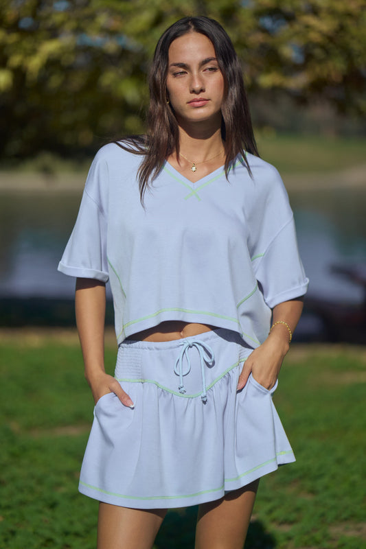 Meet Me On the Court Skirt