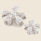 Metallic Flower Claw Clip - Large