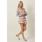 Apple Picking Plaid Top