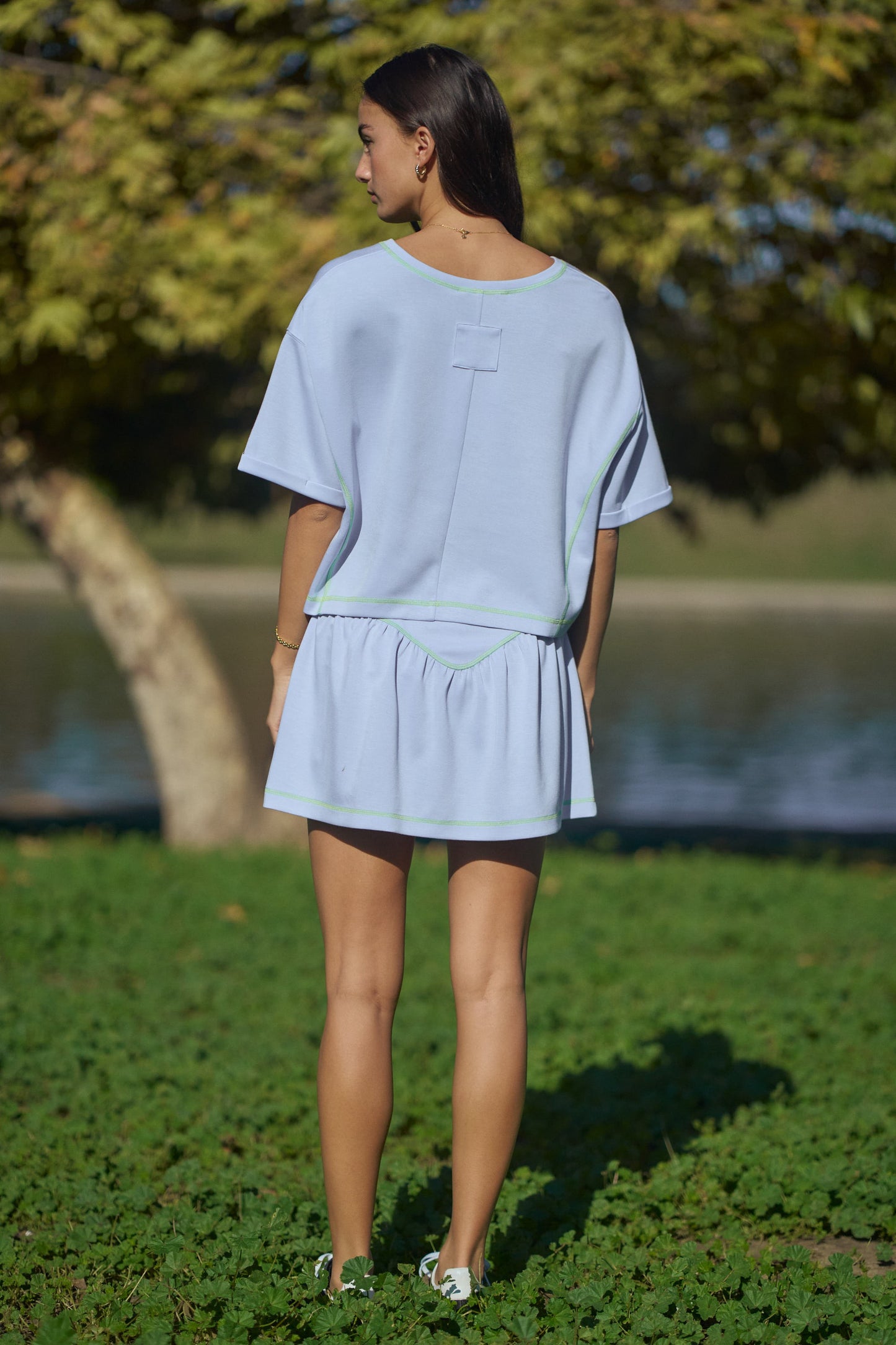 Meet Me On the Court Skirt