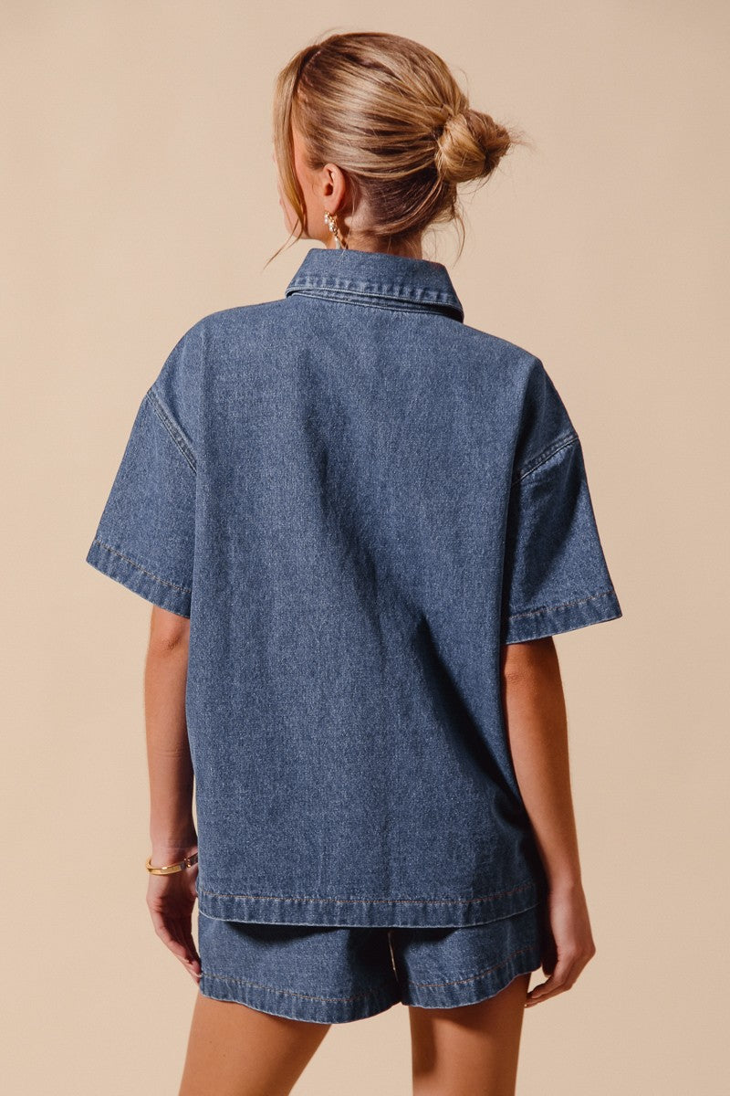 Briggs Denim Top