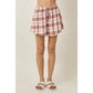 Apple Picking Plaid Shorts