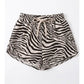 Zebra Print Shorts