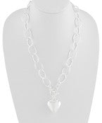 Heart On My Sleeve Necklace