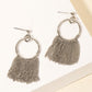 Chain Fringe Hoops
