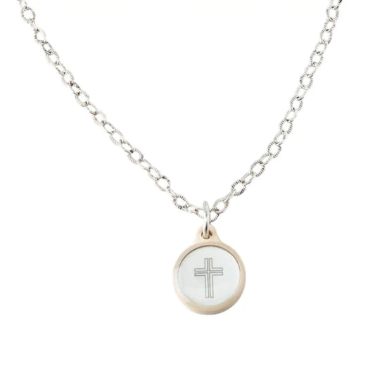 Versible Tap to Pray Necklace - Silver