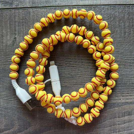sport ball phone charger - softball