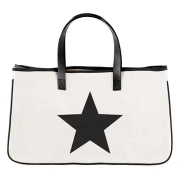 Star Canvas Tote