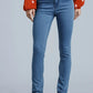 High Rise Skinny Jeans - Denim