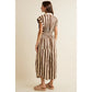 Be Her Wide Leg Striped Jumpsuit