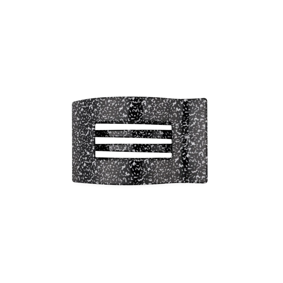 Study Session Small Flat Rectangle Hair Clip -