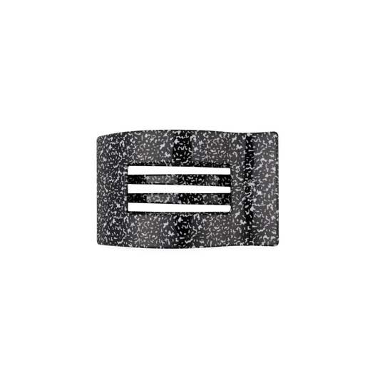Study Session Small Flat Rectangle Hair Clip -