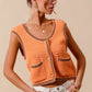 Slice of Heaven Textured Sweater Vest