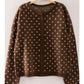 Sweet Dot Knit Cardigan