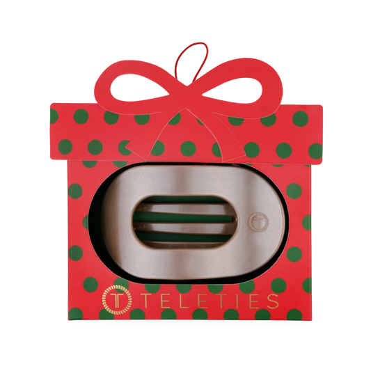 Teleties - Flat Clip Holiday Gift - Medium
