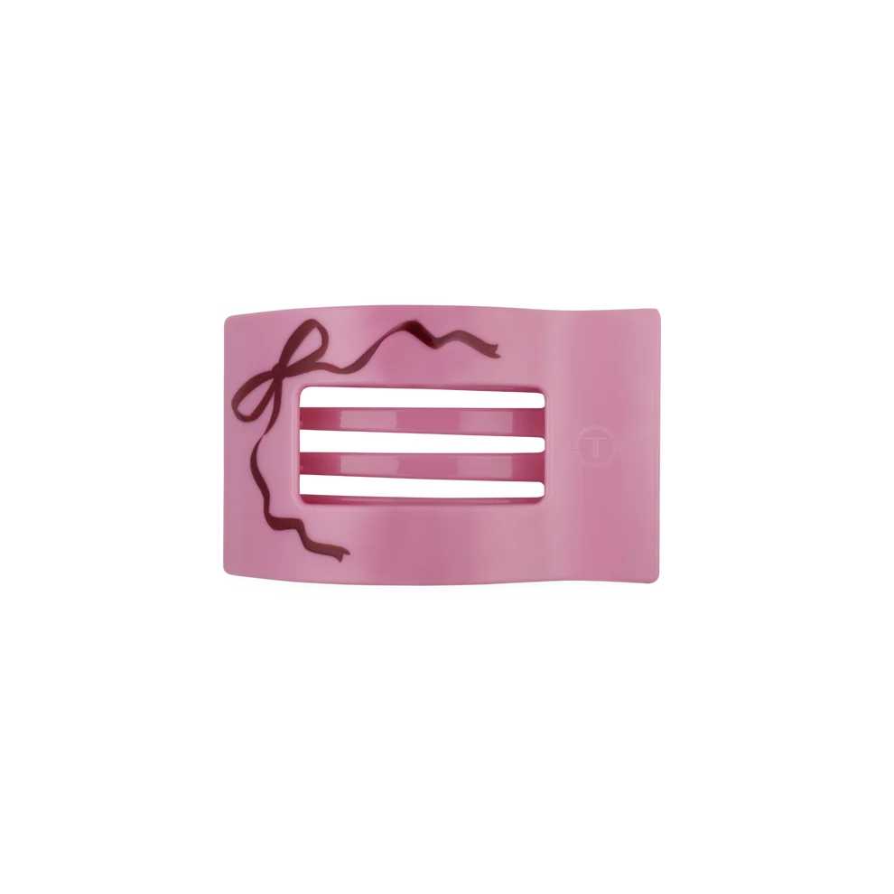Teleties - Just Add a Bow - Small Flat Rectangle Clip