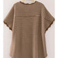 Diana Scallop Trim Top
