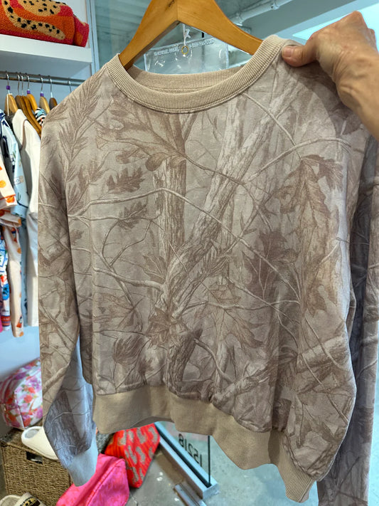 Trendy Camo Crewneck