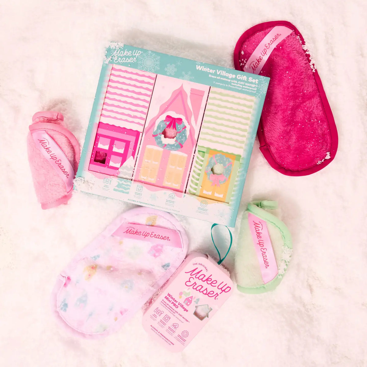 Makeup Eraser - Winter Village 3pc Gift Set