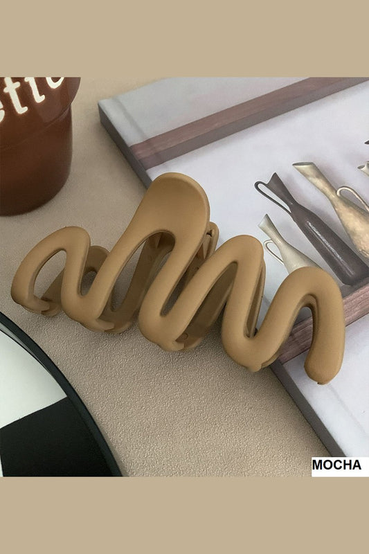 Matte Wave Hair Clip