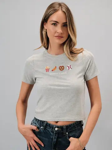 Weekend Snacks Baby Tee